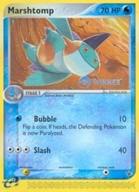Marshtomp - 011 (e-League) [Winner] (011) [Nintendo Promos]