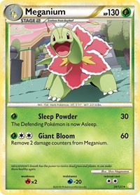 Meganium (26/123) [HeartGold SoulSilver]