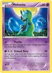 Meloetta (77/149) [Boundaries Crossed]