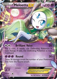 Meloetta EX (RC11/RC25) [Legendary Treasures Radiant Collection]