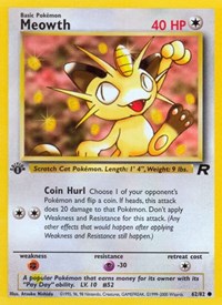 Meowth (62/82) [Team Rocket (Unlimited)]