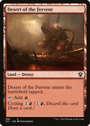 Desert of the Fervent (286) [Commander 2021]