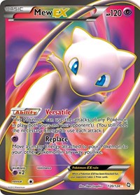 Mew EX (120 Full Art) (120/124) [Dragons Exalted]