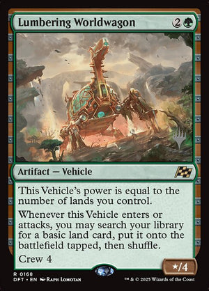 Lumbering Worldwagon (168p) [Aetherdrift Promos]