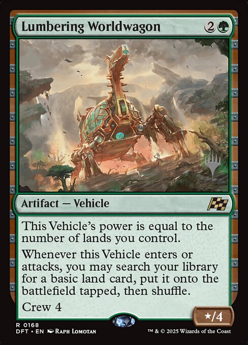 Lumbering Worldwagon (168p) [Aetherdrift Promos]