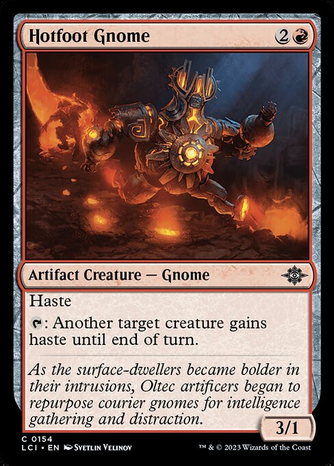 Hotfoot Gnome (154) [The Lost Caverns of Ixalan]