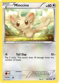 Minccino (88/114) [Black and White]
