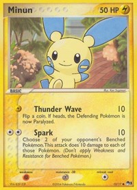 Minun (012/017) [POP Series 1]