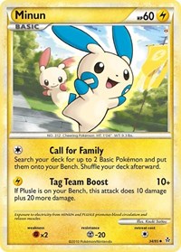 Minun (34/95) [Unleashed]