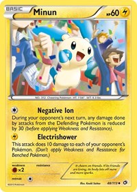Minun (48/113) [Legendary Treasures]