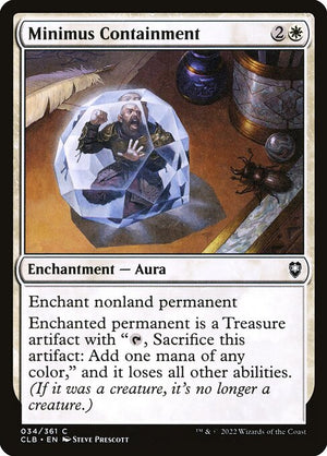 Minimus Containment (34) [Commander Legends: Battle for Baldur's Gate]