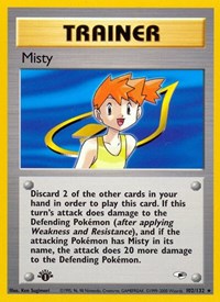 Misty (102) (102/132) [Gym Heroes]