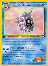 Misty's Cloyster (029/132) [Gym Heroes (Unlimited)]