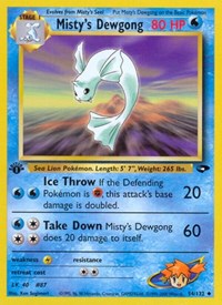 Misty's Dewgong (054/132) [Gym Challenge (Unlimited)]