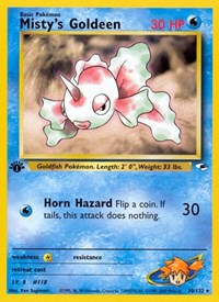 Misty's Goldeen (30) (030/132) [Gym Heroes]