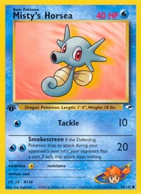 Misty's Horsea (086/132) [Gym Heroes (Unlimited)]