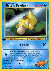 Misty's Psyduck (054/132) [Gym Heroes]