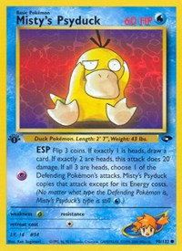 Misty's Psyduck (090/132) [Gym Challenge (Unlimited)]