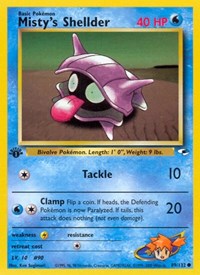 Misty's Shellder (089/132) [Gym Heroes]