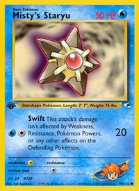 Misty's Staryu (090/132) [Gym Heroes (Unlimited)]
