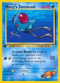 Misty's Tentacool (57) (057/132) [Gym Heroes (Unlimited)]
