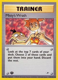 Misty's Wrath (114/132) [Gym Heroes]