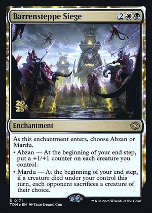 Barrensteppe Siege (171s) [Tarkir: Dragonstorm Promos]