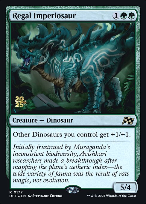 Regal Imperiosaur (177s) [Aetherdrift Promos]
