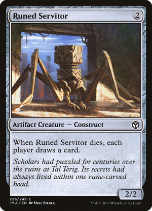 Runed Servitor (226) [Iconic Masters]