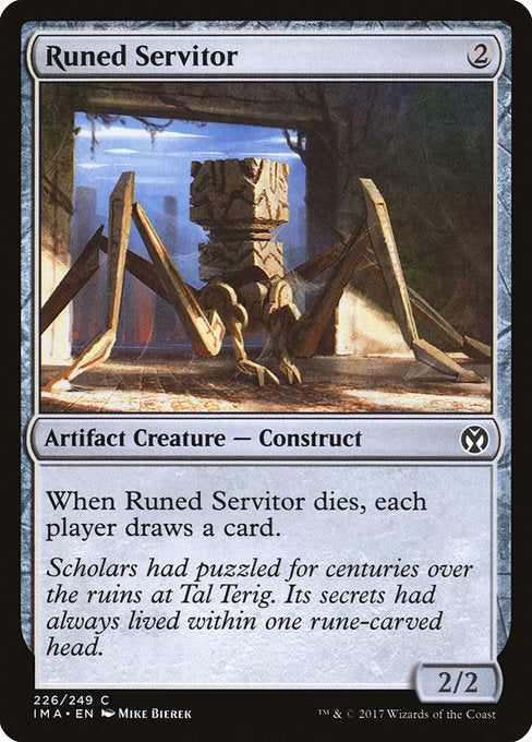 Runed Servitor (226) [Iconic Masters]