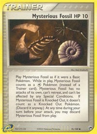Mysterious Fossil (91/100) [Sandstorm]
