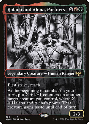 Halana and Alena, Partners (325) [Innistrad: Crimson Vow] [Showcase]
