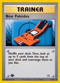 New Pokedex (095/111) [Neo Genesis (Unlimited)]