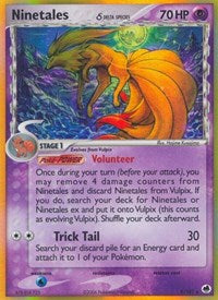 Ninetales (Delta Species) (8/101) [Dragon Frontiers]