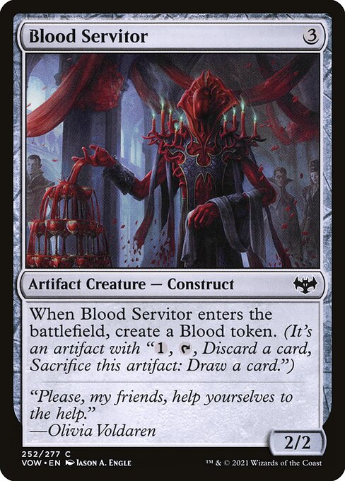 Blood Servitor (252) [Innistrad: Crimson Vow]