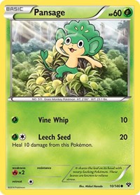 Pansage (10/146) [XY Base Set]
