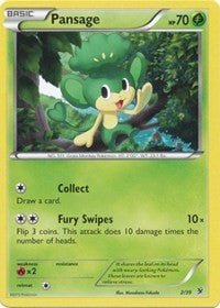Pansage (2/39) [Kalos Starter Set]