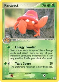 Parasect (43/112) [FireRed and LeafGreen]
