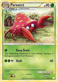Parasect (48/123) [HeartGold SoulSilver]