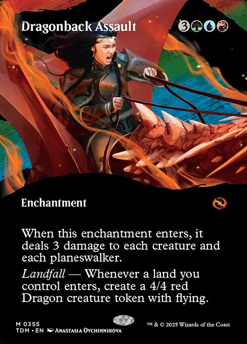 Dragonback Assault (355) [Tarkir: Dragonstorm]