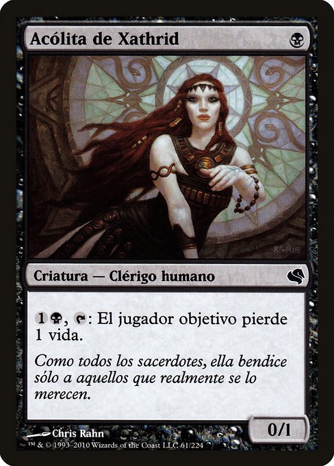 Acolyte of Xathrid (61) [Salvat 2011]