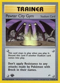Pewter City Gym (115/132) [Gym Heroes (Unlimited)]