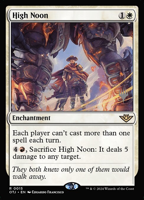 High Noon (15p) [Outlaws of Thunder Junction Promos]