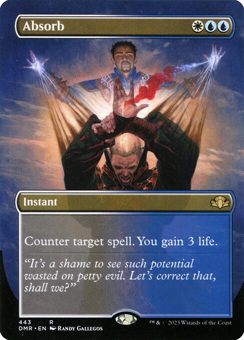 Absorb (443) [Dominaria Remastered] [Borderless]