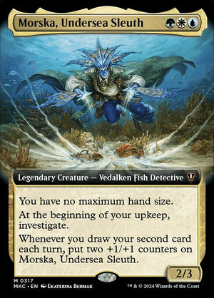 Morska, Undersea Sleuth (317) [Murders at Karlov Manor Commander] [Extended Art]
