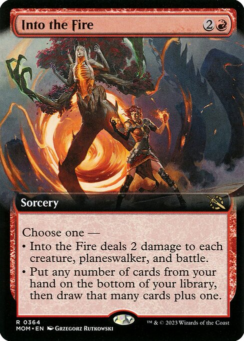 Into the Fire (364) [March of the Machine] [Extended Art]