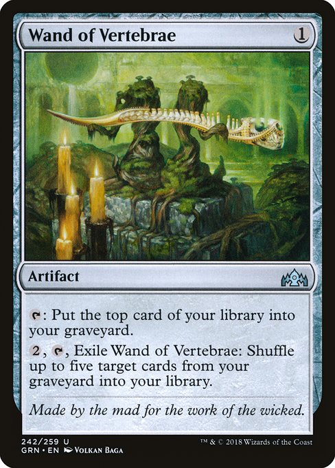 Wand of Vertebrae (242) [Guilds of Ravnica]