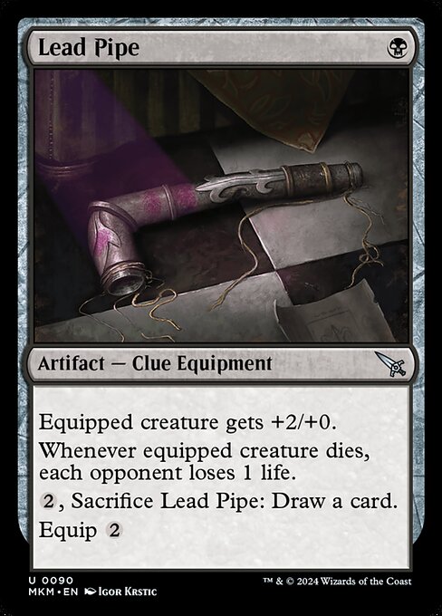 Lead Pipe (90) [Murders at Karlov Manor]