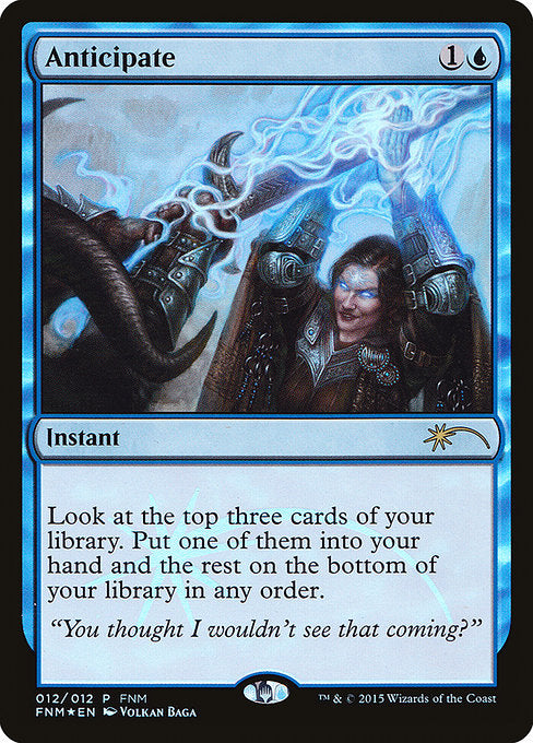 Anticipate (12) [Friday Night Magic 2015]