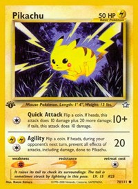 Pikachu (070/111) [Neo Genesis (Unlimited)]